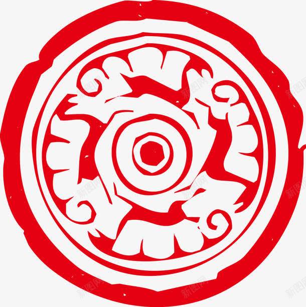 中国风喜庆祥云圆环png免抠素材_新图网 https://ixintu.com 中国风 喜庆 圆环 祥云