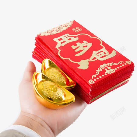 压岁钱红包png免抠素材_新图网 https://ixintu.com 压岁钱 素材 红包 设计