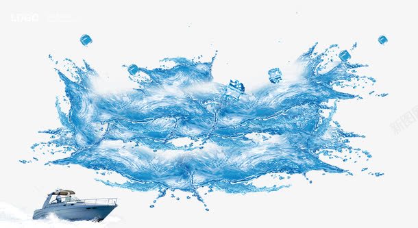 雨水海浪png免抠素材_新图网 https://ixintu.com 冒险 帆船 水幕 浪花 海浪 游艇 激情