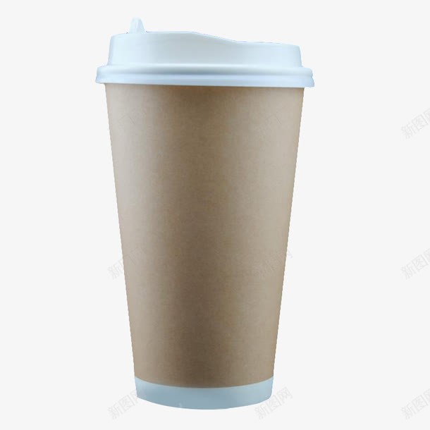 咖啡杯包装png免抠素材_新图网 https://ixintu.com 咖啡色 外带纸杯 奶茶杯 奶茶色 杯子 纸杯