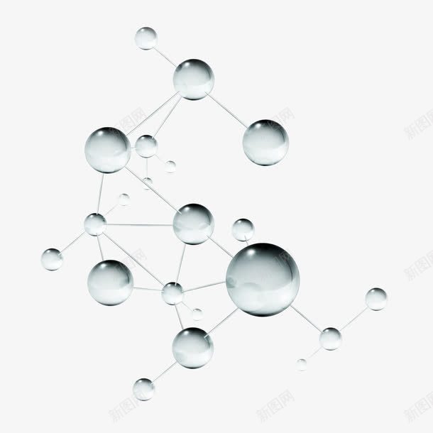 水分子png免抠素材_新图网 https://ixintu.com H2O 分子 分子元素 分子示意图 化学结构 生物分子 结构