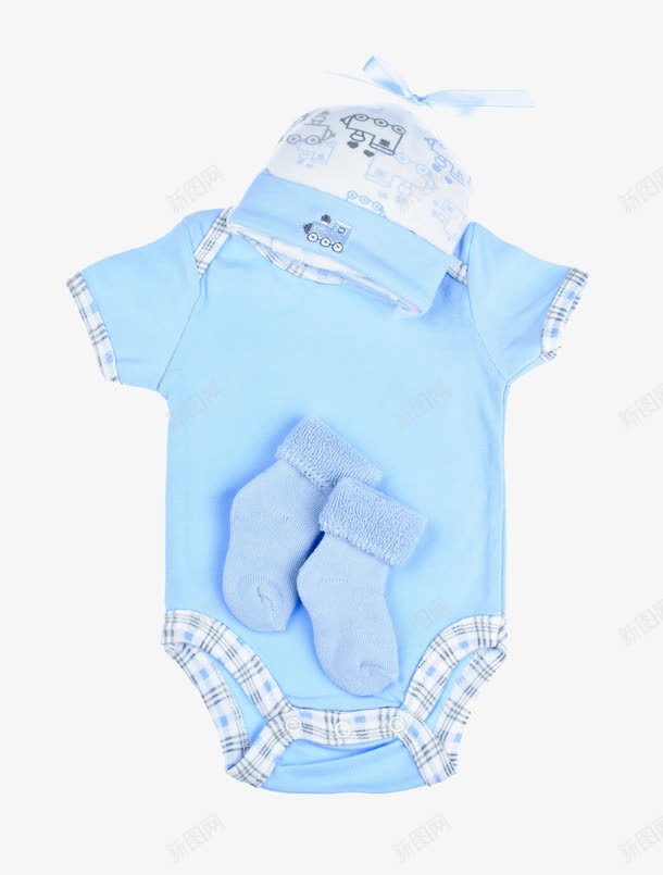 婴儿连体衣套装png免抠素材_新图网 https://ixintu.com 套装 干爽透气 护体 服装 服饰 柔软 童装 舒适 衣服 衣服透气 衣裳 连体衣 透气 遮体