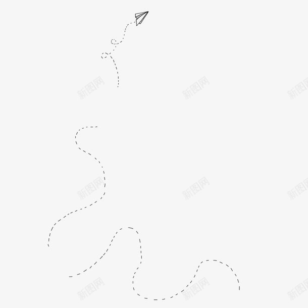 箭头png免抠素材_新图网 https://ixintu.com 方向 箭头 蚂蚁线 蝼蚁
