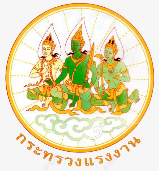 泰国文化佛教png免抠素材_新图网 https://ixintu.com PNG图片 佛教 免抠素材 大仙 泰国 泰文 神仙 腾云