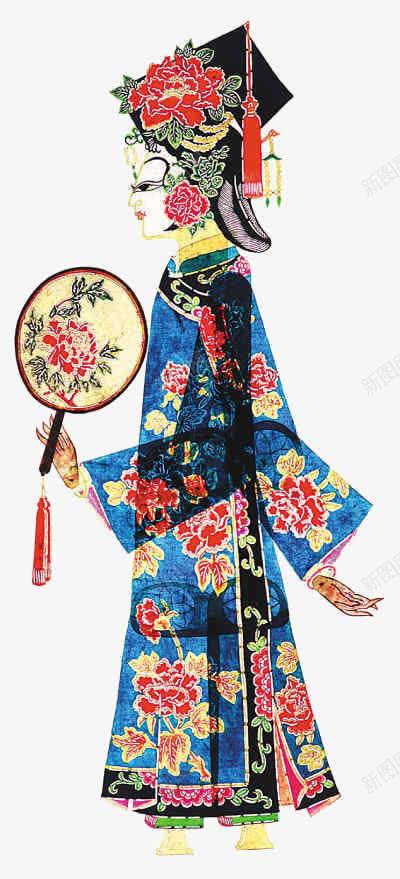 皮影人物png免抠素材_新图网 https://ixintu.com 光影 古老电影 姑娘 皮质 镂空 陕北艺术