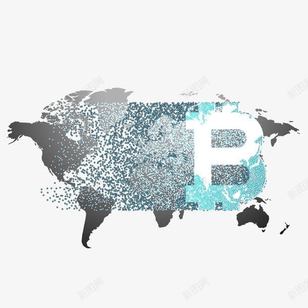 比特币png免抠素材_新图网 https://ixintu.com PNG免扣图下载 代币 字母B 版图 货币 黑市