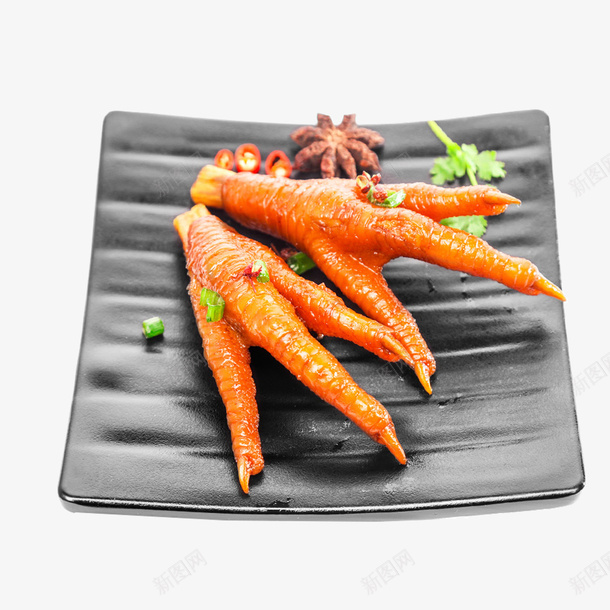广味卤菜鸡爪片png免抠素材_新图网 https://ixintu.com 八角 小吃设计 广东小吃 广东点心 广东美食 点心设计 美食设计 食物设计