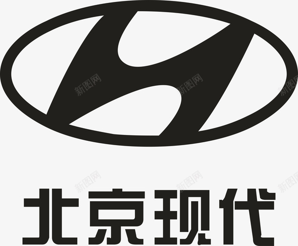 北京现代logo矢量图图标ai_新图网 https://ixintu.com logo 企业LOGO标志矢量 企业商标 北京名片 北京现代 图标 标志 标志图集 标识 矢量图