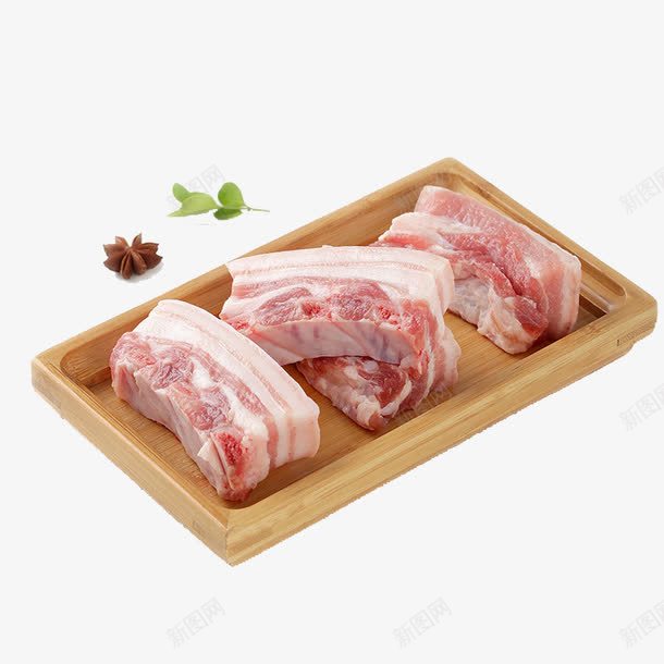 带皮五花肉png免抠素材_新图网 https://ixintu.com 带皮五花肉 生肉 美食 鲜肉