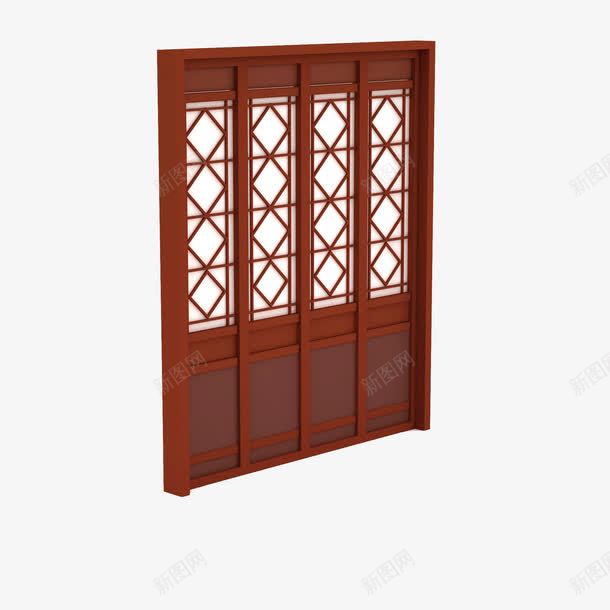 古典红色家具中国风门框png免抠素材_新图网 https://ixintu.com 历史 古代 古代门框 古旧 屏风 窗框 装饰 门框 隔断