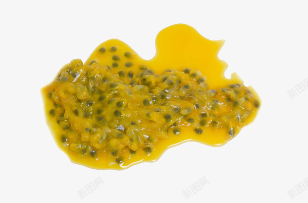 百香果果肉png免抠素材_新图网 https://ixintu.com 健康 实物 新鲜果肉 水果 百香果 百香果果肉 种子 西番莲 黄色果汁