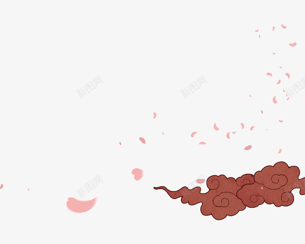 手绘祥云png免抠素材_新图网 https://ixintu.com PNG 免费PNG 祥云 艺术