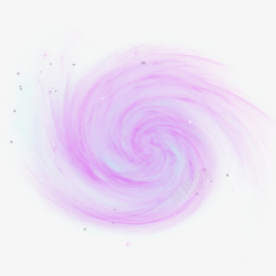 彩色太空星系紫色星云素材