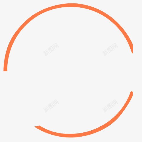 橘色圈圈背景图png免抠素材_新图网 https://ixintu.com PPT制作 下单即送 包裹商品 图案 圆圈 橘色 背景 装饰