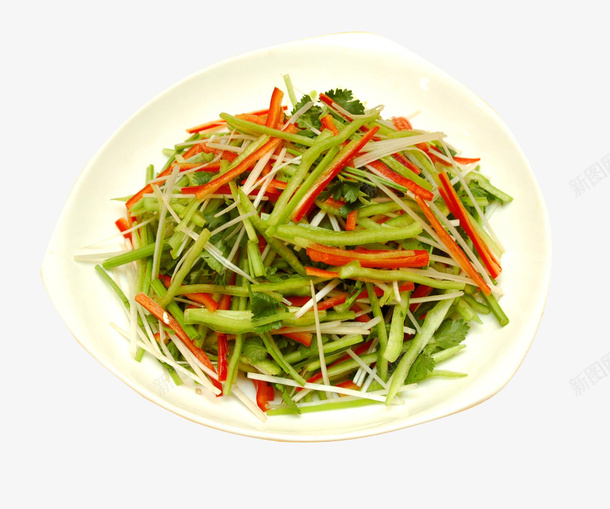 拌老虎菜png免抠素材_新图网 https://ixintu.com 传统美食 拌老虎菜 摄影 酒店美食 餐饮美食