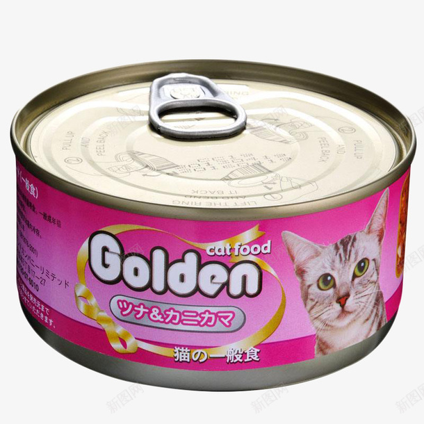 粉红色猫咪食用猫罐头png免抠素材_新图网 https://ixintu.com 健康 包装 品质 猫咪 猫罐头 粉红色 美味 质量好 食品 高端