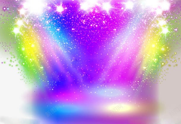 舞台灯光psd免抠素材_新图网 https://ixintu.com LED舞台灯光聚光灯粒子 光效 夜间喷泉 演讲背景图片 舞台 舞美灯光 闪烁粒子方块节奏线条灯光