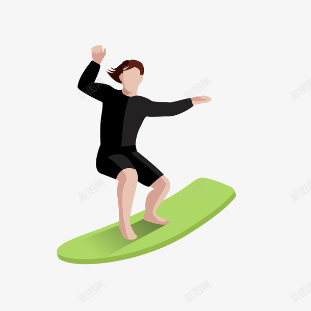 卡通人物冲浪案矢量图ai免抠素材_新图网 https://ixintu.com 人物 冲浪 冲浪板 划桨板 度假 手绘 旅游 海边 玩耍 矢量图 简笔画 纹路 线条 装饰 质感