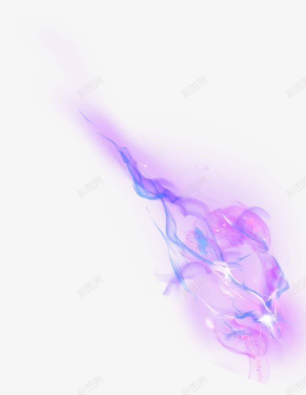 紫色炫彩光效效果元素png免抠素材_新图网 https://ixintu.com 光效 免抠PNG 效果 效果元素 火焰 炫光 炫彩 紫色