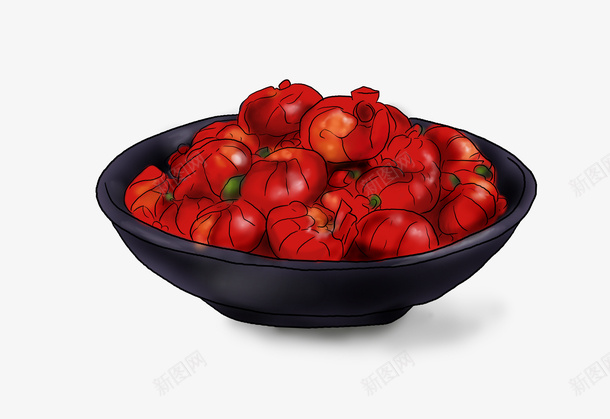 卡通炒龙虾png免抠素材_新图网 https://ixintu.com PNG图 PNG图下载 创意卡通 卡通 卡通插图 插图 海鲜 炒龙虾 炒龙虾尾 爆炒小龙虾 美食