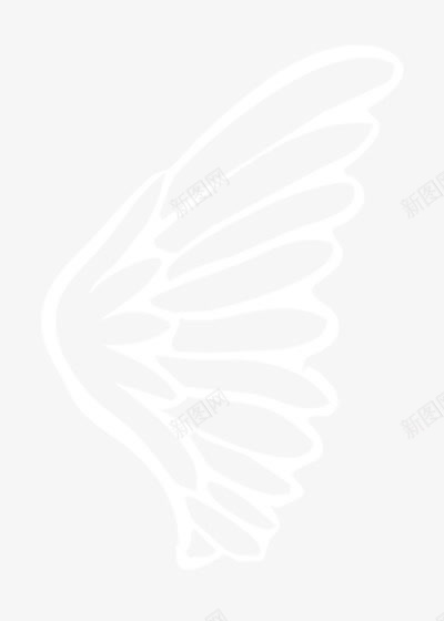 翅膀png免抠素材_新图网 https://ixintu.com 个性翅膀 天使的翅膀 天使翅膀 小翅膀 白色翅膀 简笔翅膀 线条翅膀 翅膀