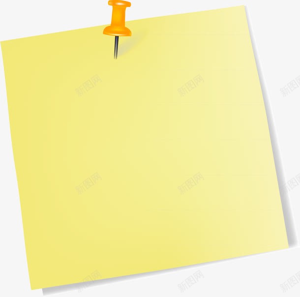 便利贴便签纸png免抠素材_新图网 https://ixintu.com 便利纸 便利贴便签纸 便签 便签纸 信封 回形针 图钉 大头针 手写 按钮 文具 文字 方形便利贴 精美 贴纸 钉子 黄色