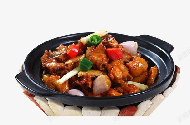 三杯鸡png免抠素材_新图网 https://ixintu.com 中华美食 台式 鸡肉