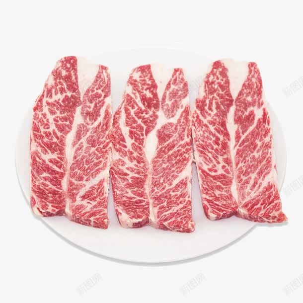 雪花牛肉png免抠素材_新图网 https://ixintu.com 新鲜食材 澳洲进口 牛小排 牛眼肉 牛肉 牛腱肉 生鲜 美食