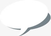 白色简约会话气泡png免抠素材_新图网 https://ixintu.com 会话 气泡 白色 简约