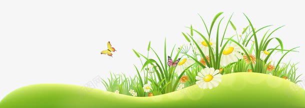 白色花卉丛png免抠素材_新图网 https://ixintu.com daisy 小雏菊 白色野花 花丛 草地 遍地野花 野花丛