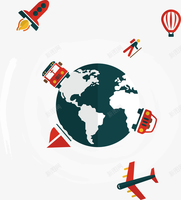 卡通环球旅游图案矢量图ai免抠素材_新图网 https://ixintu.com 卡通 埃菲尔铁塔 大树 护照 救生圈 旅游 旅行箱 景观 机票 树木 植物 泰姬陵 游泳圈 热气球 照相机 环球旅游 相机 矢量图 英国护照 行李箱 道路 飞机