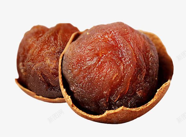 肉质厚实的龙眼干png免抠素材_新图网 https://ixintu.com 干制桂圆 干制桂圆肉 干果龙眼 龙眼干