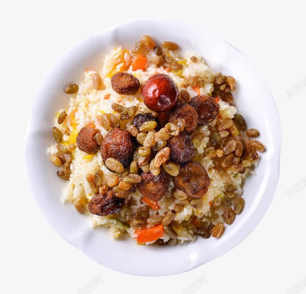 水果手抓饭png免抠素材_新图网 https://ixintu.com 产品实物 手抓饭 水果 炒饭 红枣 美味 美食 葡萄干
