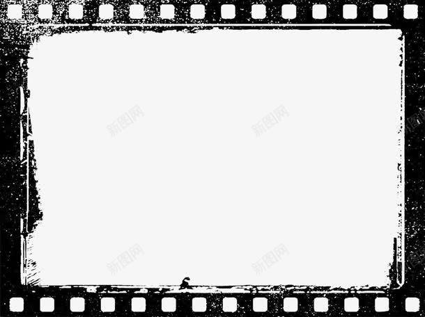 胶片视频边框png免抠素材_新图网 https://ixintu.com 剪辑 简约 胶片 视频边框