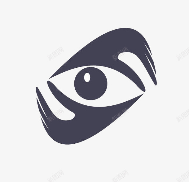 抽象眼睛图标png_新图网 https://ixintu.com 扁平化 扁平化眼睛 抽象 有神 看 眼 眼珠 眼球 眼睛 眼睛图标 瞳孔 表情 视力 视角 视野
