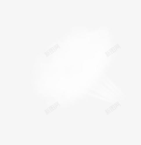 白色透气云彩线条png免抠素材_新图网 https://ixintu.com 云彩 白色 线条 透气