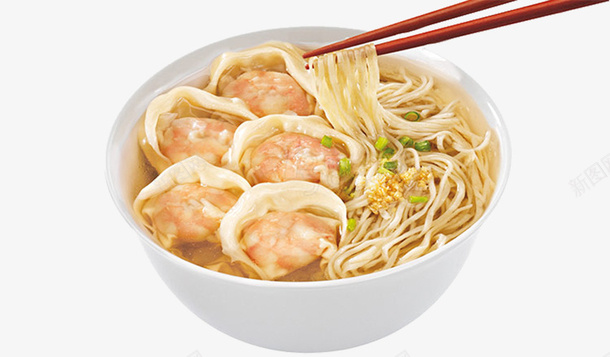 美味传统小吃云吞面png免抠素材_新图网 https://ixintu.com 云吞面 传统美食 特色小吃 美食料理 面食 馄饨面