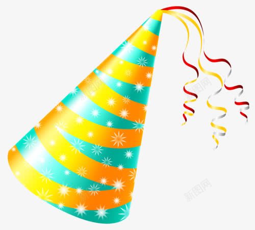 生日礼帽png免抠素材_新图网 https://ixintu.com 卡通帽子 头饰装扮 服装配饰 鼠