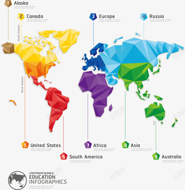 世界分析模板矢量图ai免抠素材_新图网 https://ixintu.com 世界地图 世界地图轮廓 矢量世界地图 矢量图 矢量彩色世界地图 矢量模板 矢量简单世界地图 缤纷彩色世界地图
