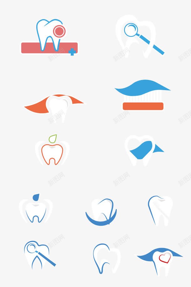 卡通牙齿png免抠素材_新图网 https://ixintu.com 人物 卡通牙齿表情图片 可爱 商业广告 平面设计 广告设计 手掌 插画 牙刷 牙科 牙膏 牙齿 设计元素 设计素材