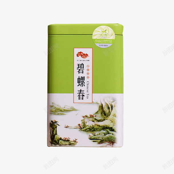 罐装正宗雨前碧螺春茶叶png免抠素材_新图网 https://ixintu.com 产品实物 新茶 碧螺春茶 罐装茶叶 茶叶 茶叶PNG免扣