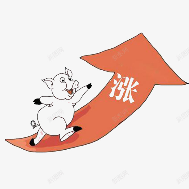 猪肉上涨png免抠素材_新图网 https://ixintu.com 价格 价格上涨 涨价 物价上涨 猪肉上涨 货物上涨