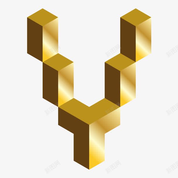 金色c4d英文字母Y立体艺术字png免抠素材_新图网 https://ixintu.com 3D立体效果 c4d立体艺术字 三维立体字母 广告字体 海报字体 立体字母 立体方块字母 艺术字 英文字母Y 金色C4D立体字母