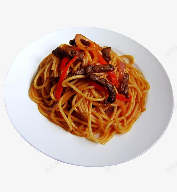 黑胡椒牛柳意面美食png免抠素材_新图网 https://ixintu.com 意面 洋葱 牛柳 美食素材 胡萝卜 西餐 黑胡椒