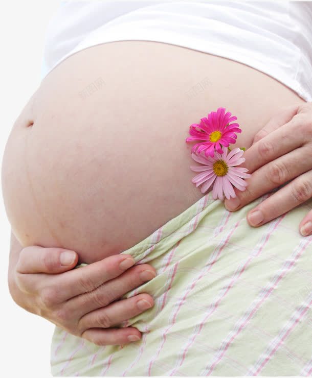 孕妇写真png免抠素材_新图网 https://ixintu.com 去疤 妊娠纹 孕妇 美容