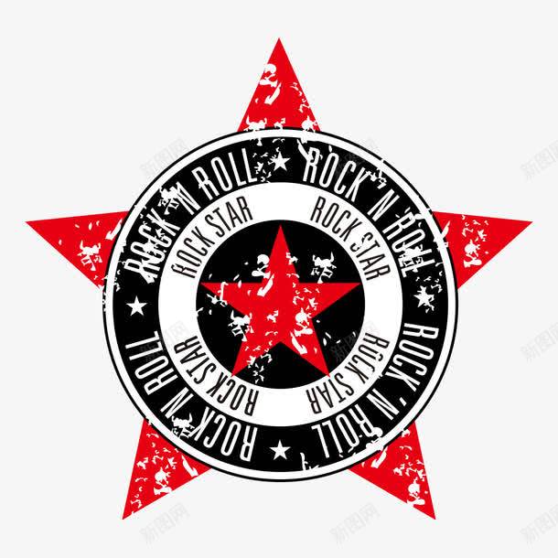 摇滚png免抠素材_新图网 https://ixintu.com ROCK 五角星 摇滚 摇滚乐 文化艺术 重金属 音乐