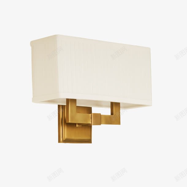 中式长方形壁灯png免抠素材_新图网 https://ixintu.com 产品实物 免费png图片 家居 走廊灯 过道 阳台