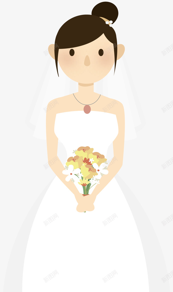 手绘卡通美丽新娘矢量图ai免抠素材_新图网 https://ixintu.com 出嫁 化妆 卡通 婚礼 手绘 新娘 新娘妆 矢量图 美丽 美丽女郎