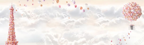 唯美浪漫淘宝海边背景jpg设计背景_新图网 https://ixintu.com banner 唯美 大气 简约 背景素材 通用海报背景