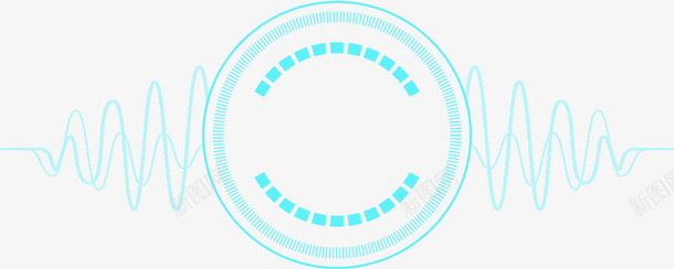 绿色的音乐波png免抠素材_新图网 https://ixintu.com png图形 png装饰 圆圈 线条 绿色 装饰